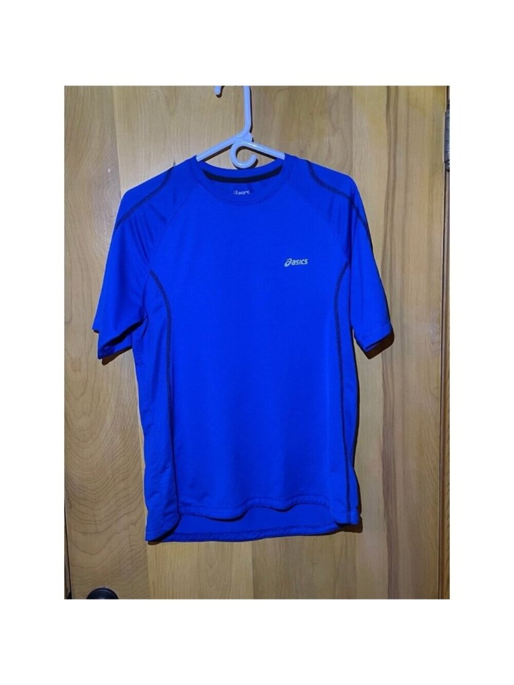 Asics Dri-Fit workout shirt - Bright Blue - Size Medium